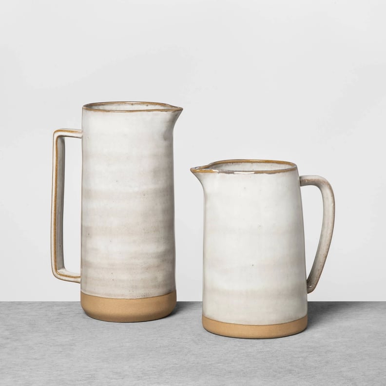 Stoneware Pitcher in Gray