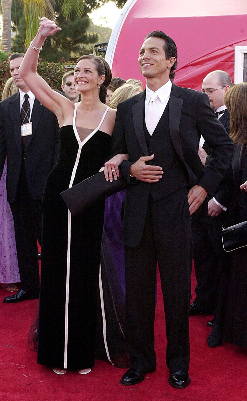Julia Roberts's Vintage Valentino "Skunk Dress," 2001