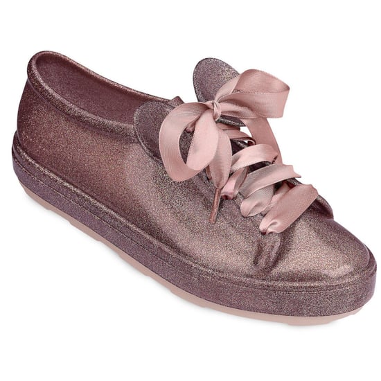 Disney Rose Gold Mickey Mouse Sneakers For Kids
