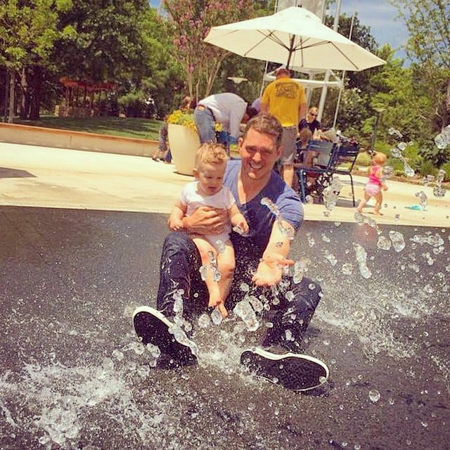 Michael Bublé enjoyed a water park with his son, Noah, in Oklahoma.
Source: Instagram user michaelbuble