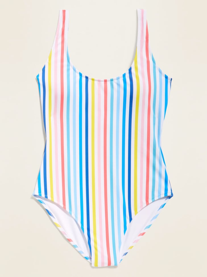 Old Navy Scoop-Neck One-Piece Swimsuit | Best Swimsuits For Women at ...