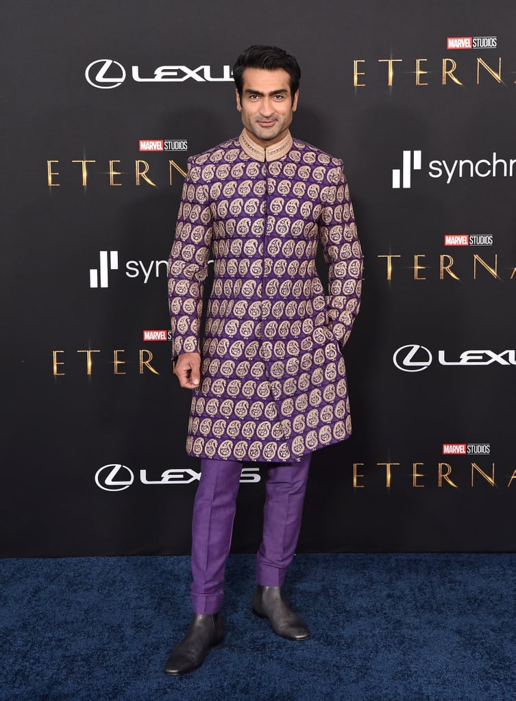 Kumail Nanjiani at the Eternals Premiere, Los Angeles