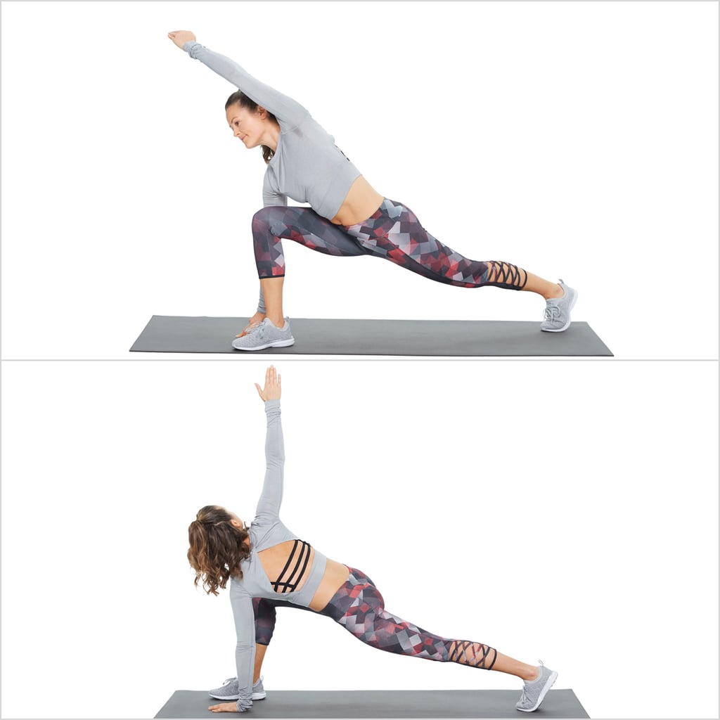 Stretch 2: Lunge With Reach and Twist