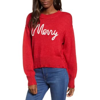 Wildfox merry sweater discount