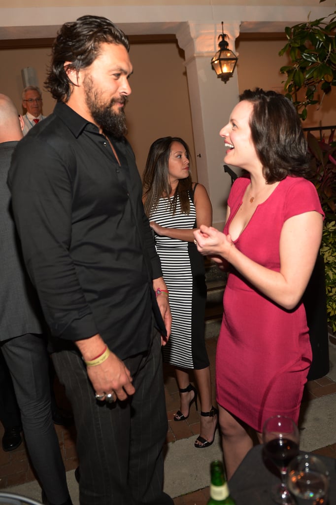 When Elisabeth Moss Had to Gaze Up at Him