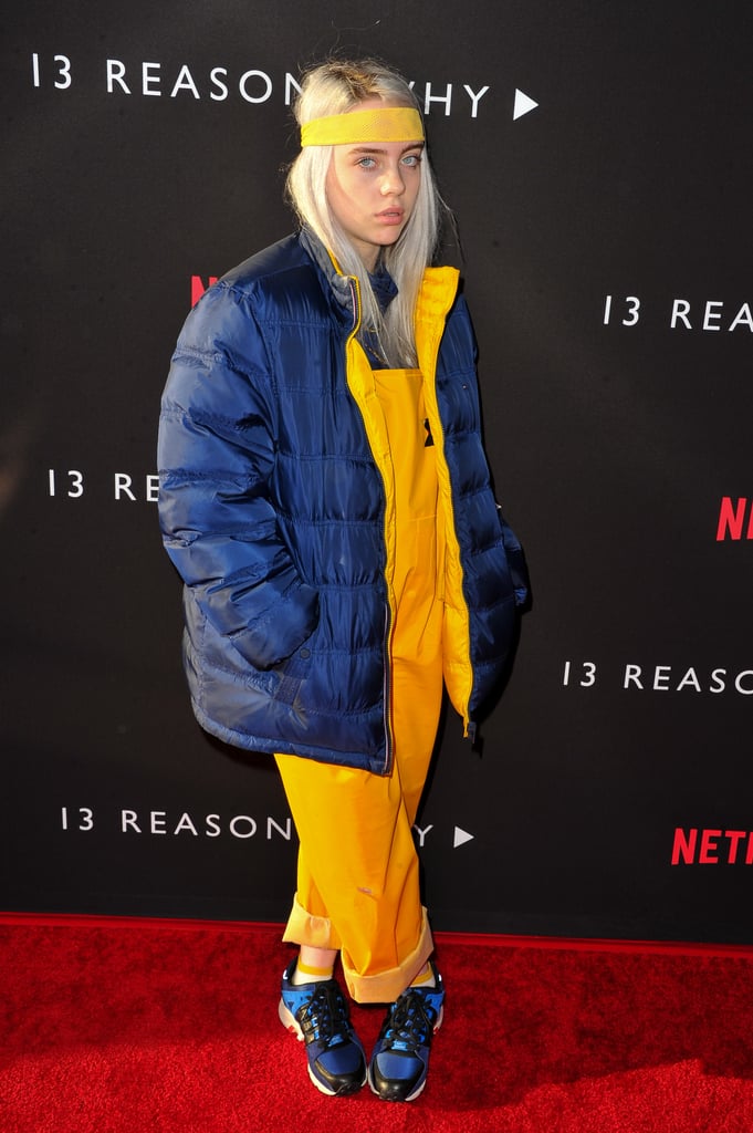 Billie Eilish's Reversible Puffer Coat