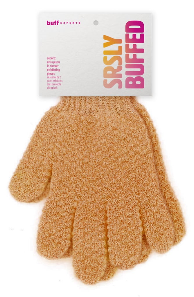 Buff Experts Srsly Buffed Dry Brush In-Shower Exfoliating Gloves