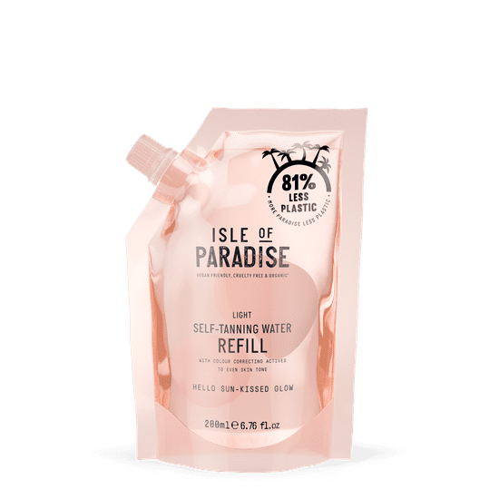 Isle of Paradise Launches Tanning Water Refill Pouches