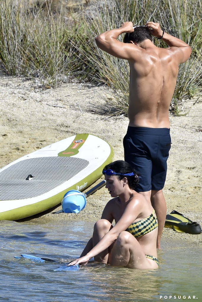 Katy Perry and Orlando Bloom Vacation in Italy August 2016