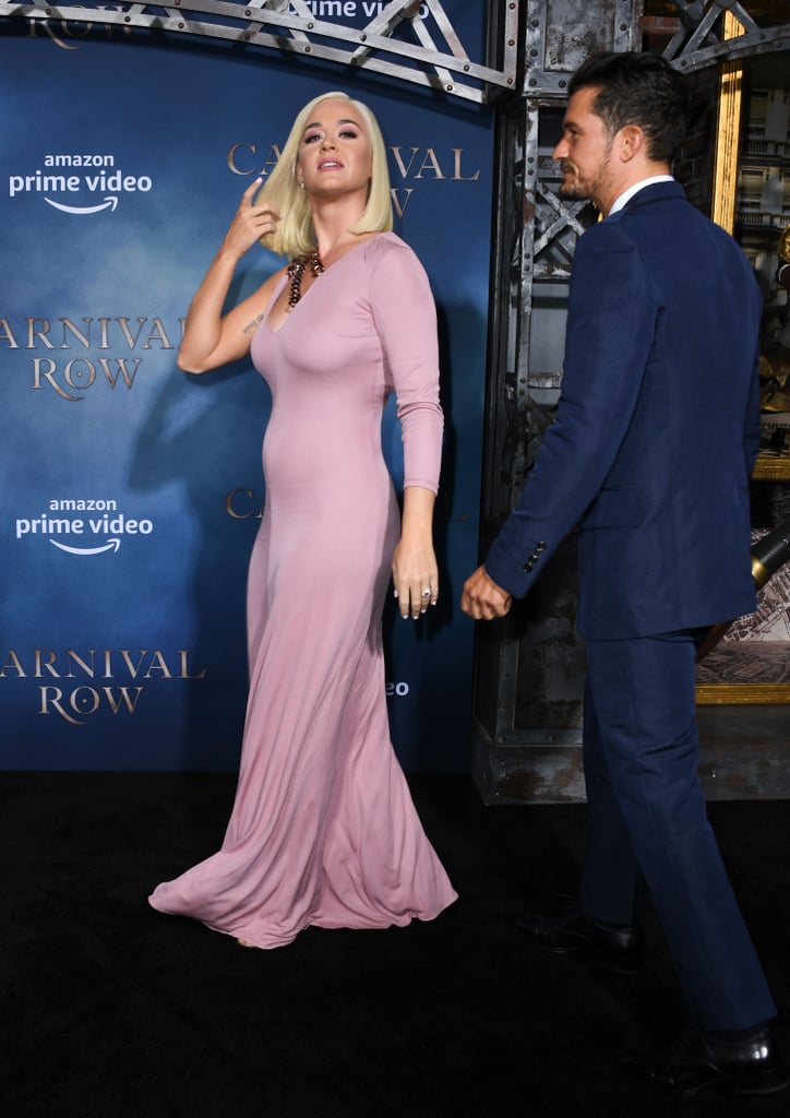 Image result for Katy Perry and Orlando Bloom Look So in Love as They Kiss at the Carnival Row Premiere