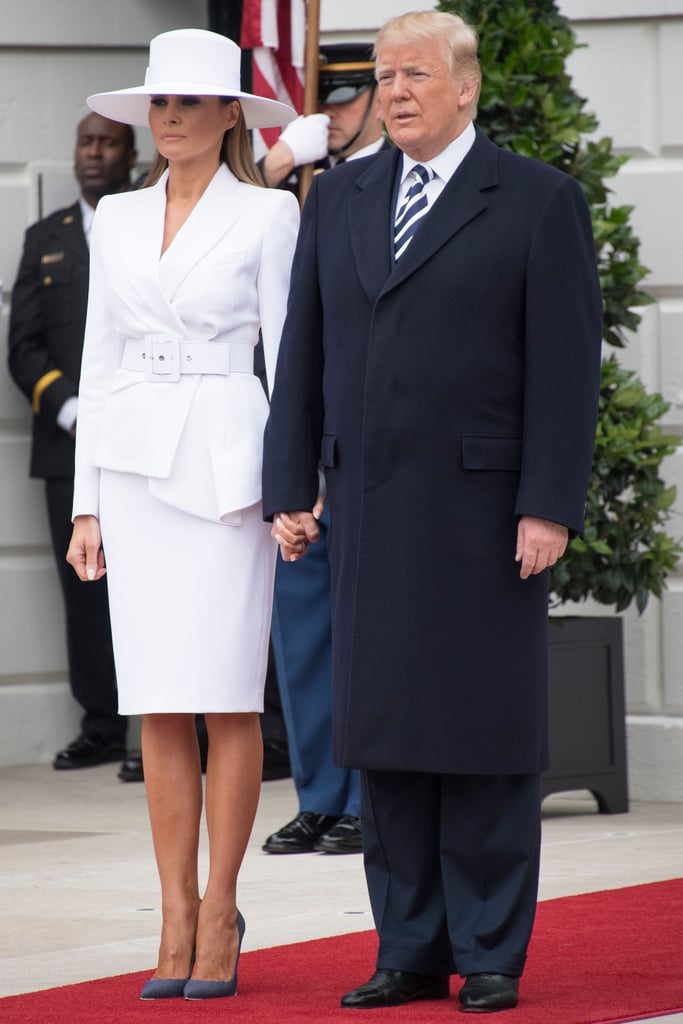 She Later Consented to Hold His Hand — Though She Doesn't Look Too Pleased About It