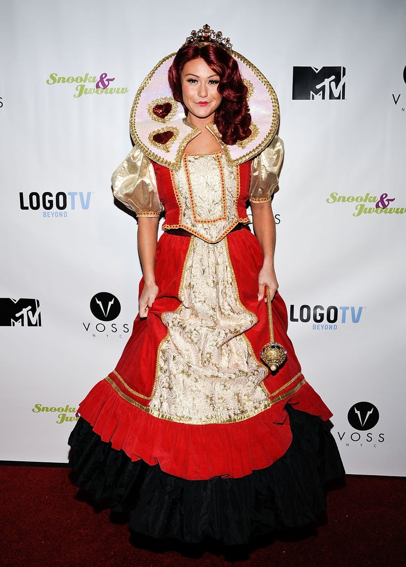 JWoww as the Queen of Hearts