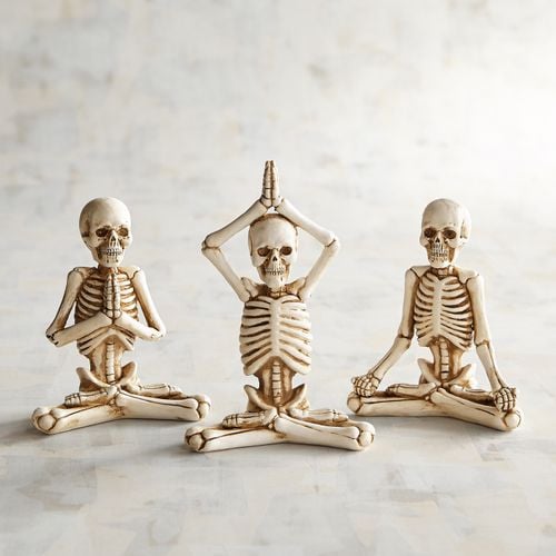 Yoga Skeletons Set There S Halloween Decor And Then There S