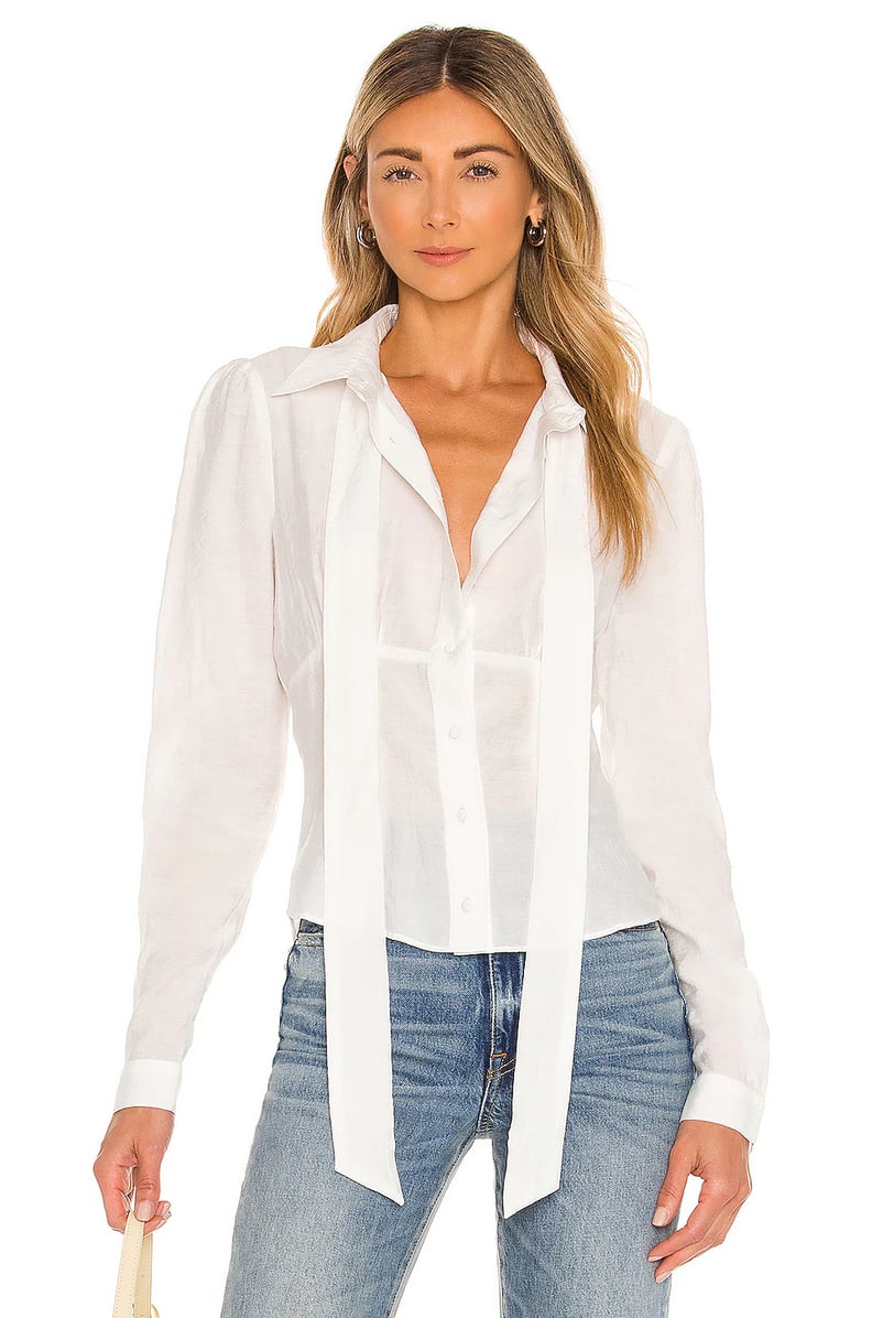 A Unique White Shirt: Bardot Chiara Blouse