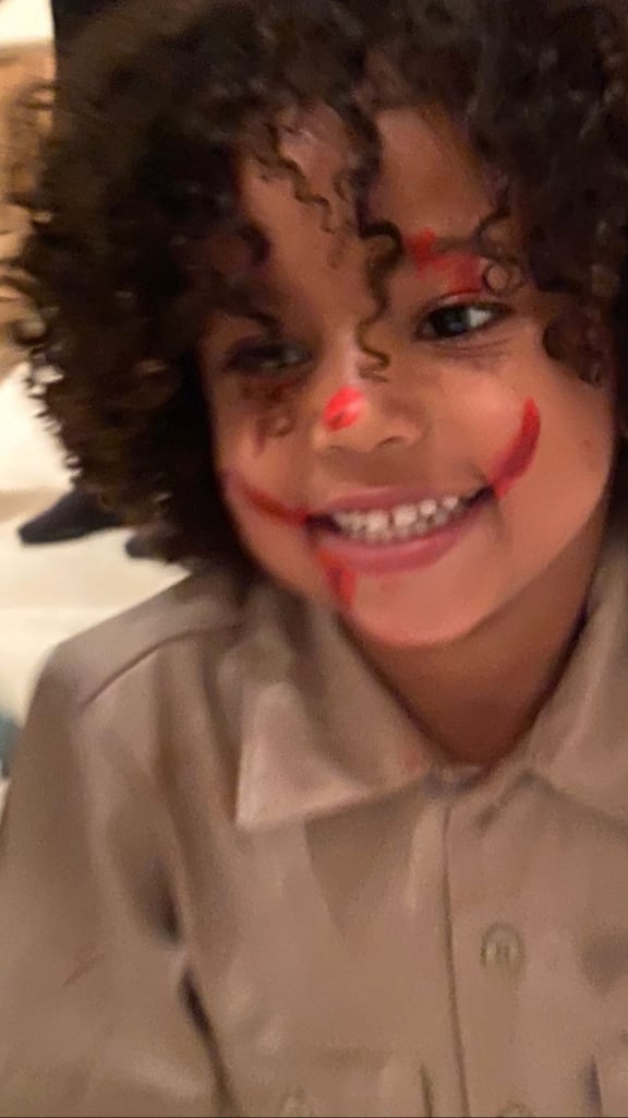 North West Gave Her Siblings Messy Pennywise Makeovers