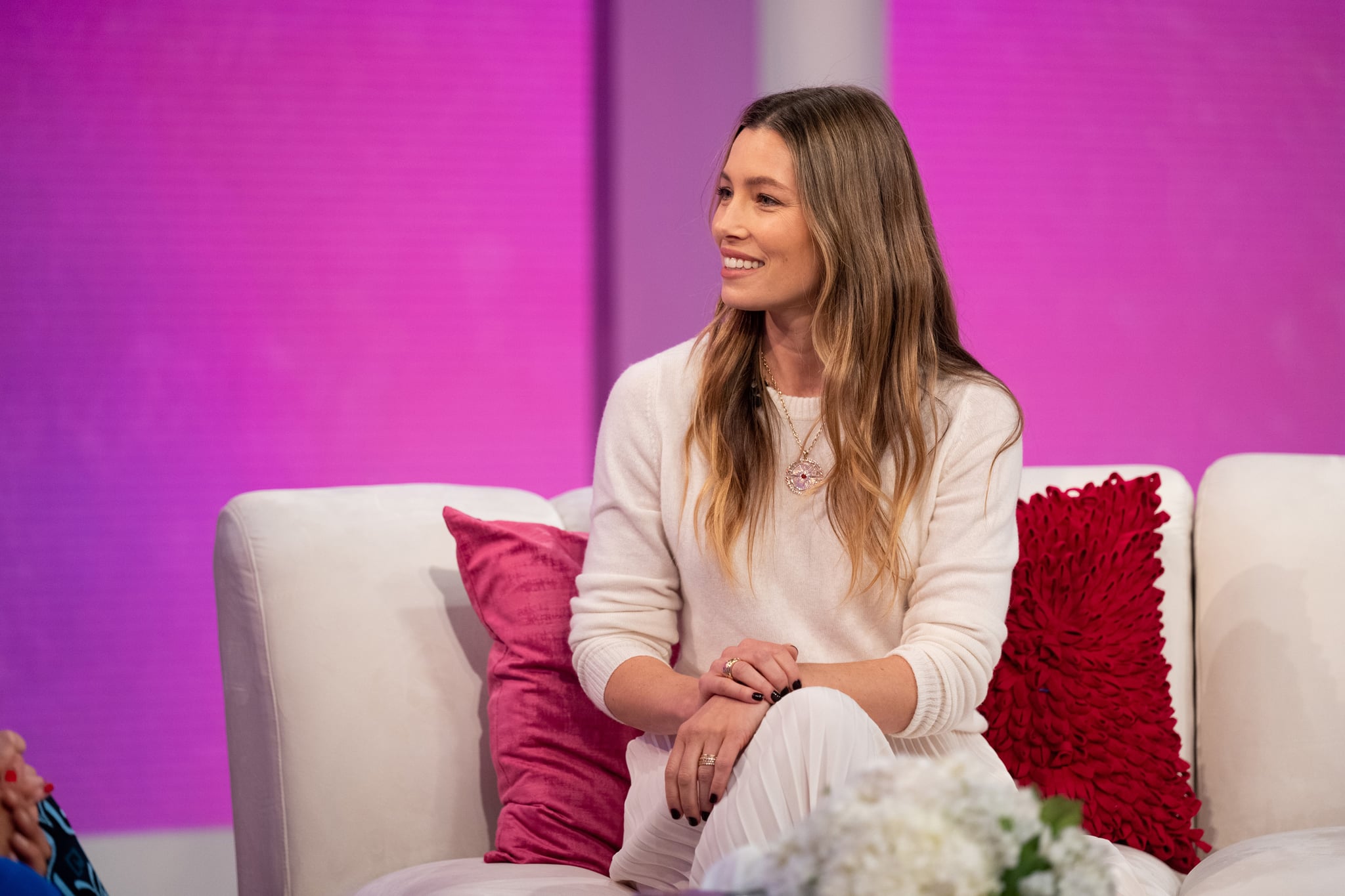 TODAY -- Pictured: Jessica Biel on Tuesday, November 15, 2022 -- (Photo by: Helen Healey/NBC via Getty Images)