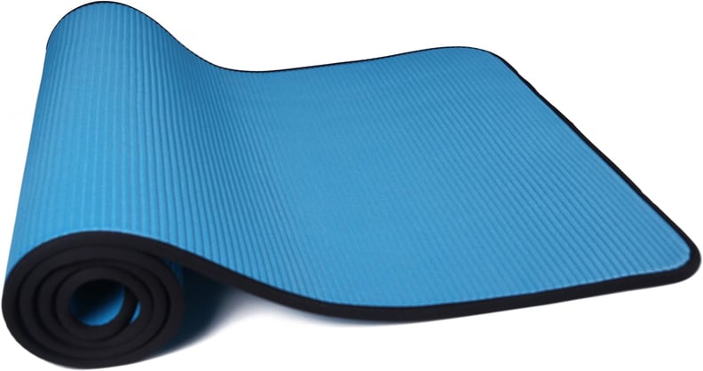 Textured Yoga Mat - Blue – LiveUp Fitness