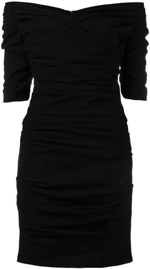 Dolce & Gabbana Ruched Cocktail Dress