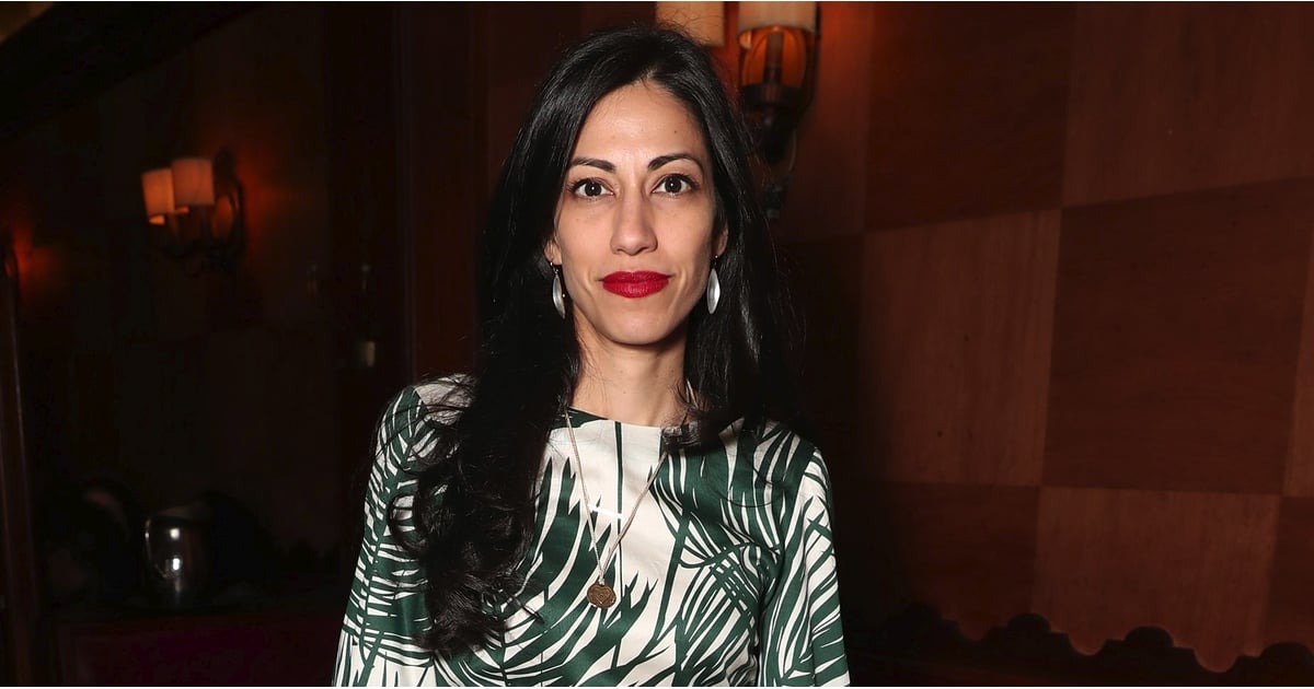 Huma Abedin's Zara Palm Tree Print Dress POPSUGAR Fashion