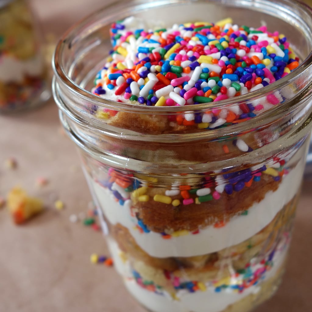 Duff Goldman's Confetti Cake in a Jar