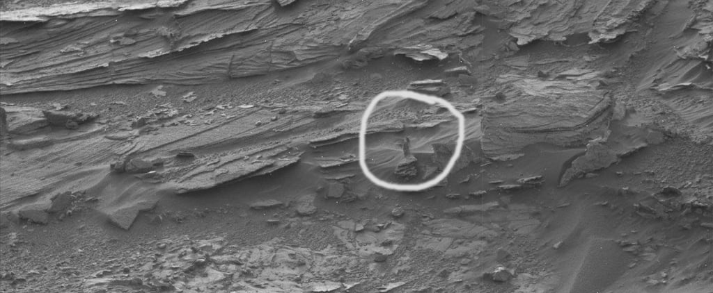 Woman-Like Figure Spotted on Mars