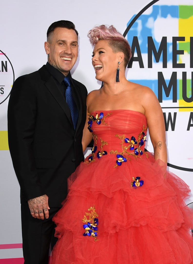 November: She and Carey Looked Like Prom Queen and King at the AMAs