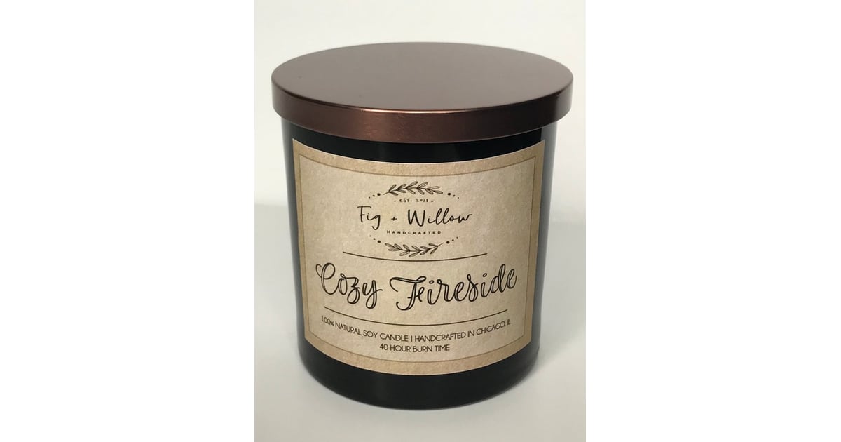 Cozy Fireside Scented Soy Candle Best Christmas Candles POPSUGAR