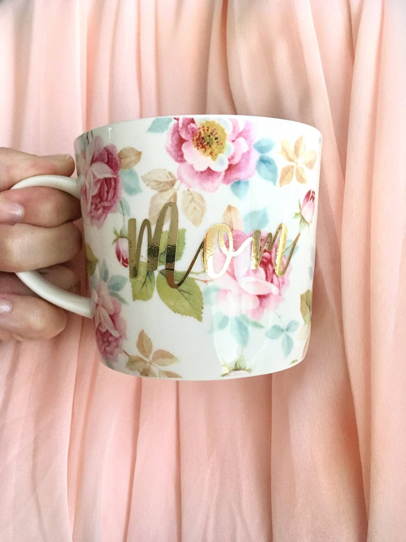 Floral Coffee Mug for Mom