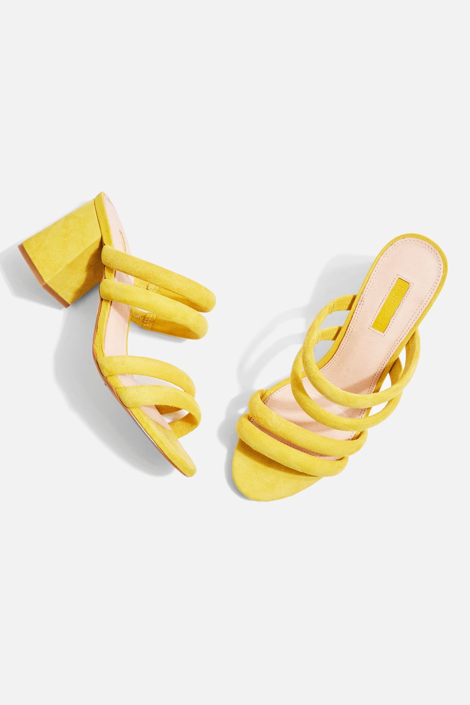 Emma Roberts Wearing Nine West Yellow Sandals | POPSUGAR Fashion
