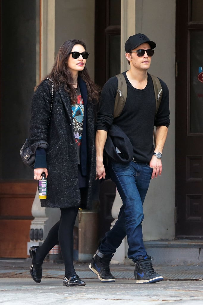 Phoebe Tonkin and Paul Wesley Hold Hands in NYC March 2016