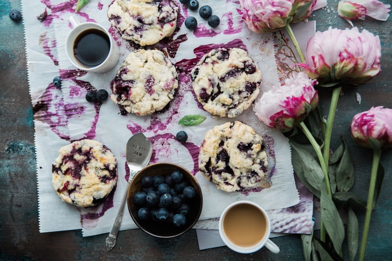 Bake pastries and have a backyard breakfast.