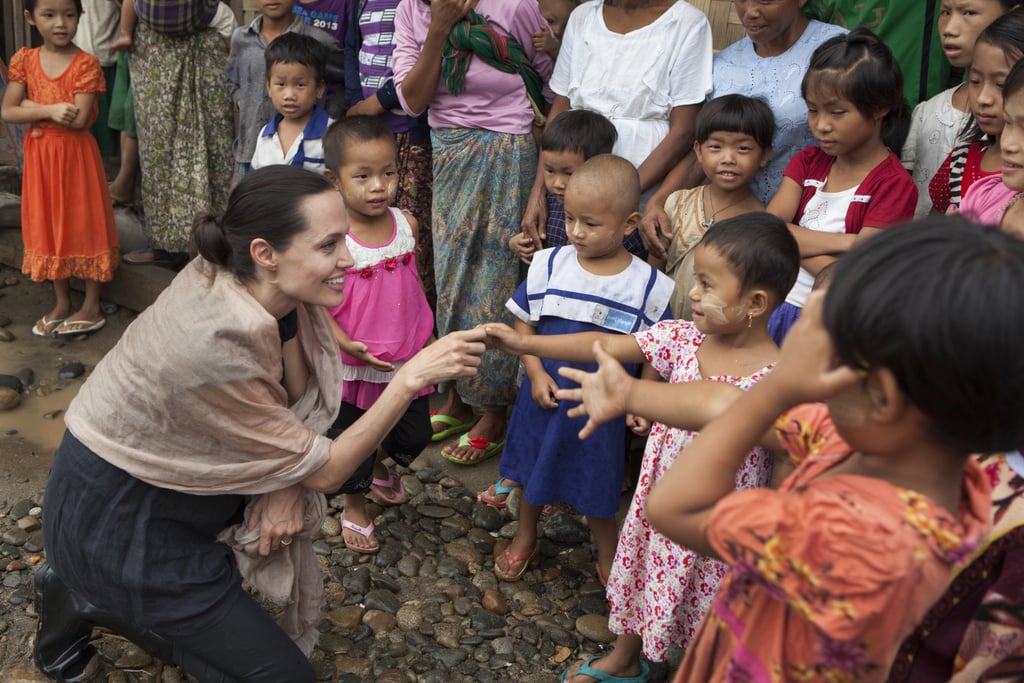 Angelina Jolie's Charity Work | POPSUGAR Celebrity