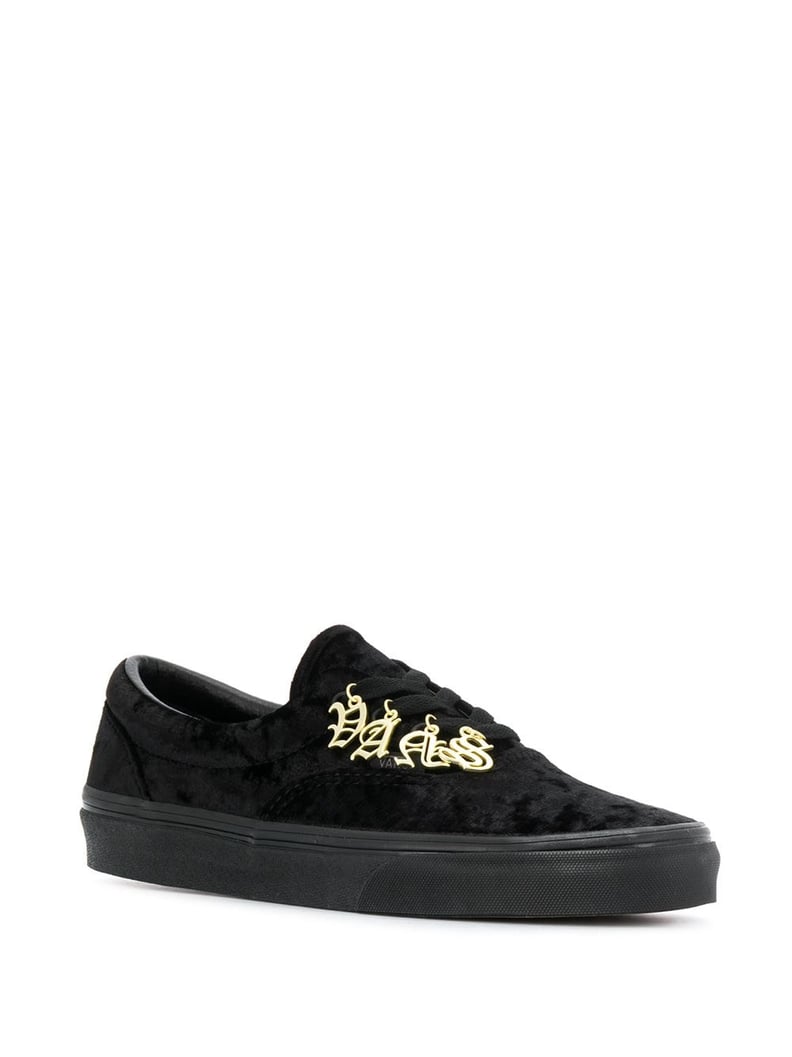 Vans Logo Charm Velvet Sneakers