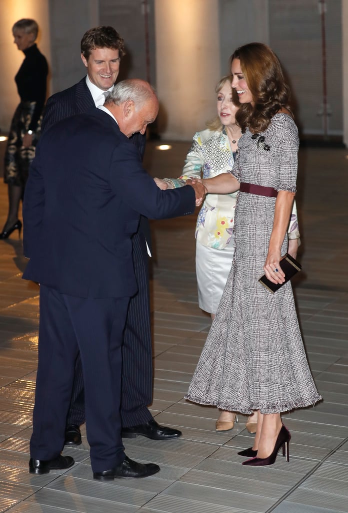 Kate Middleton Plaid Erdem Dress October 2018