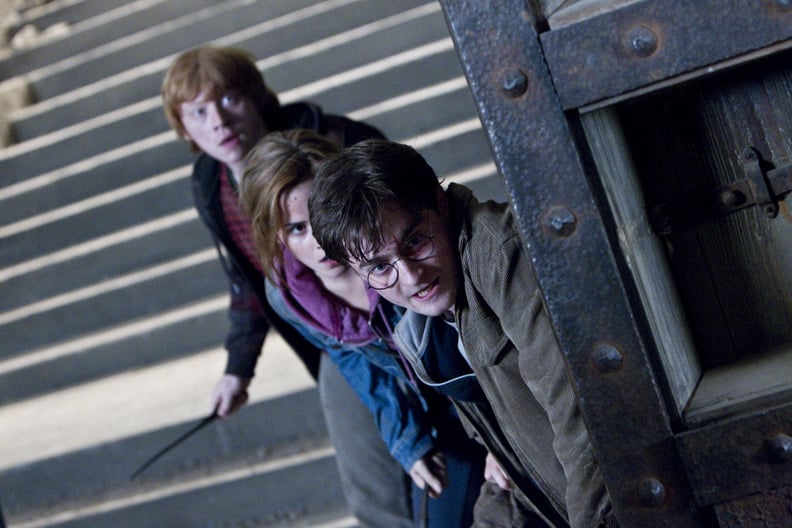 HARRY POTTER AND THE DEATHLY HALLOWS: PART 2, from left: Rupert Grint, Emma Watson, Daniel Radcliffe, 2011. ph: Jaap Buitendijk/2011 Warner Bros. Ent. Harry Potter publishing rights J.K.R. Harry Potter characters, names and related indicia are trademarks 