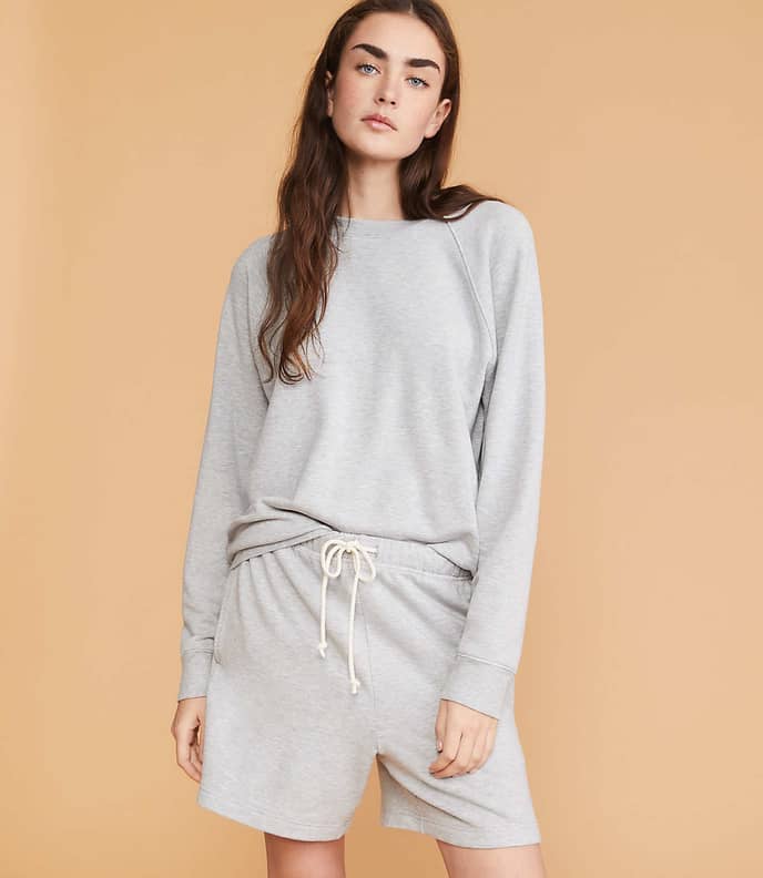 Lou & Grey Signaturesoft Sweatshirt  Lou & grey, Trendy clothes for women,  Grey outfit