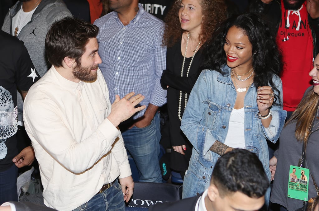 Rihanna, Jake Gyllenhaal, and Jay Z at Boxing Night | Photos