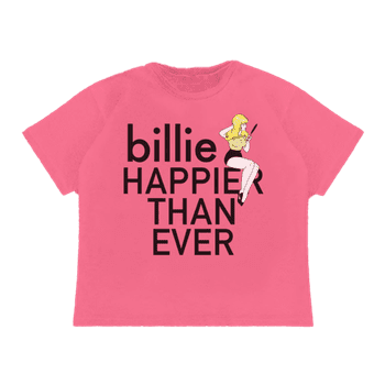 Billie Eilish Merch Billie Eilish Beloved Pink T-Shirt - Hectee