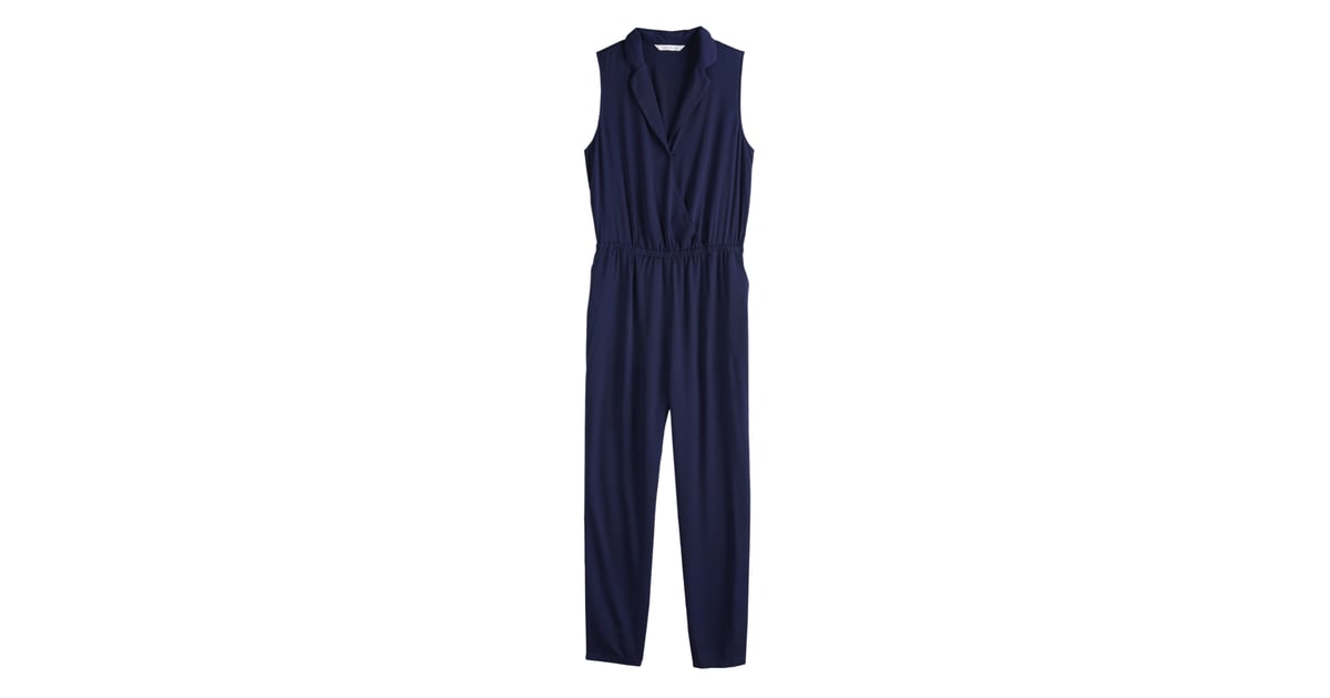 navy tuxedo jumpsuit