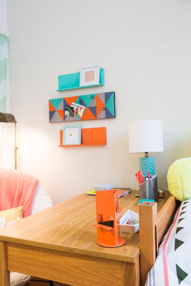 Mount Furniture With Double-Sided Sticky Squares