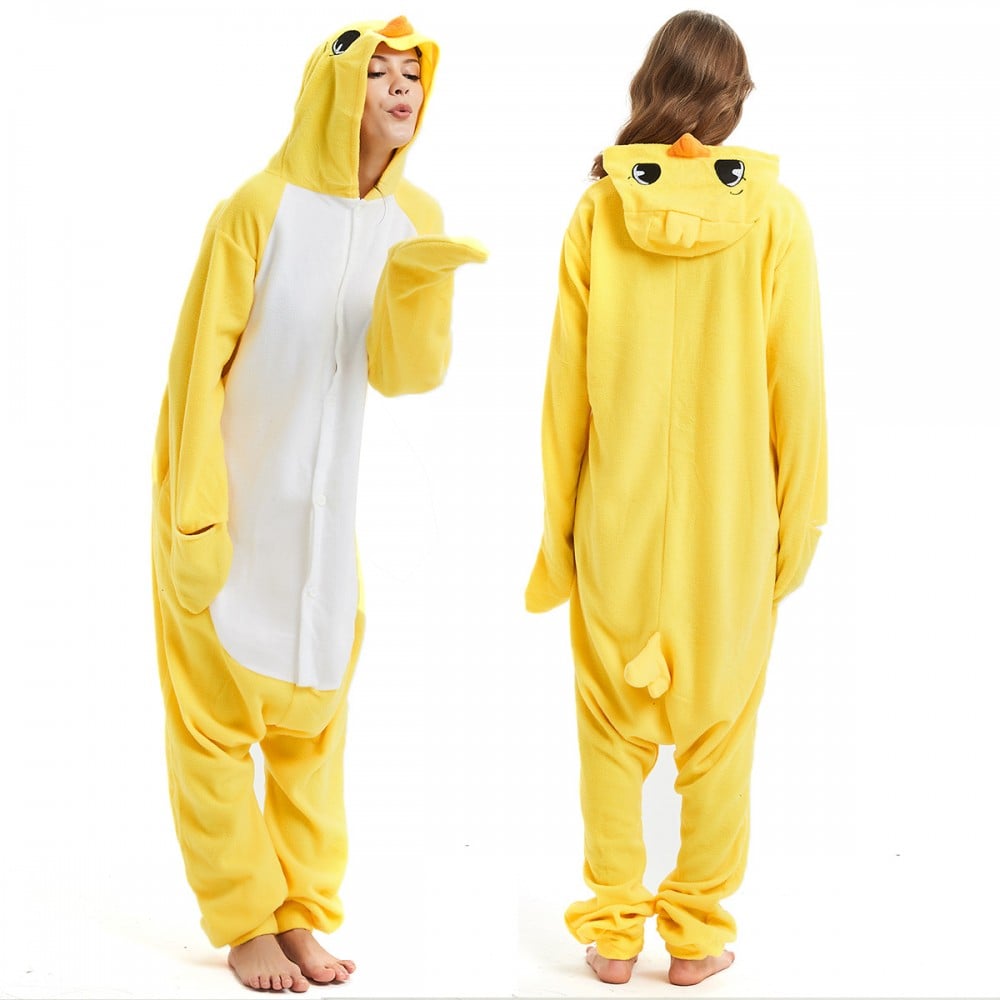 Yellow Chicken Onesie Best Onesies For Adults to Wear on Halloween