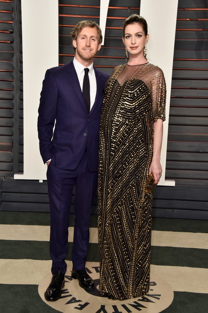 Pictured: Anne Hathaway and Adam Shulman Pictured: Anne Hathaway and Adam Shulman