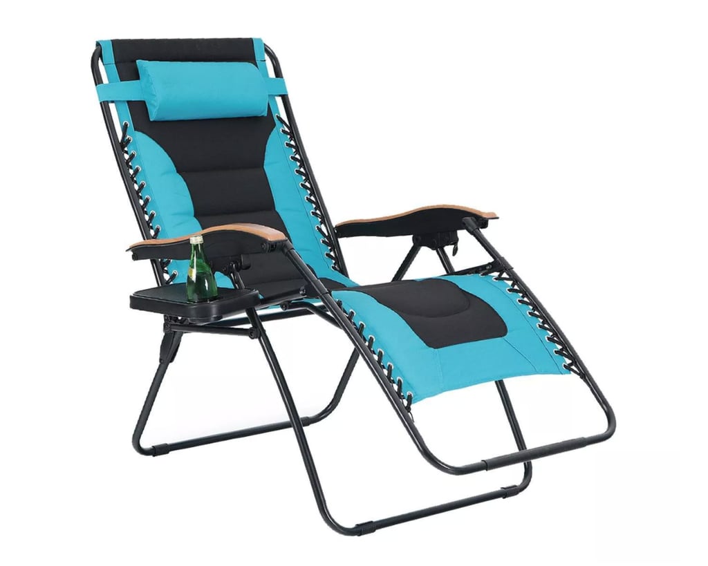 Oversize Padded Zero Gravity Lounge Chair