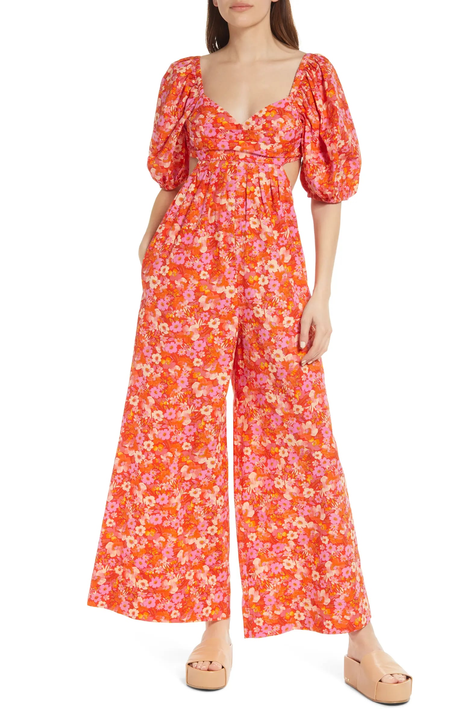 Alissa printed jumpsuit free people | Beach wear outfits, Curvy fashion,  Miami outfits