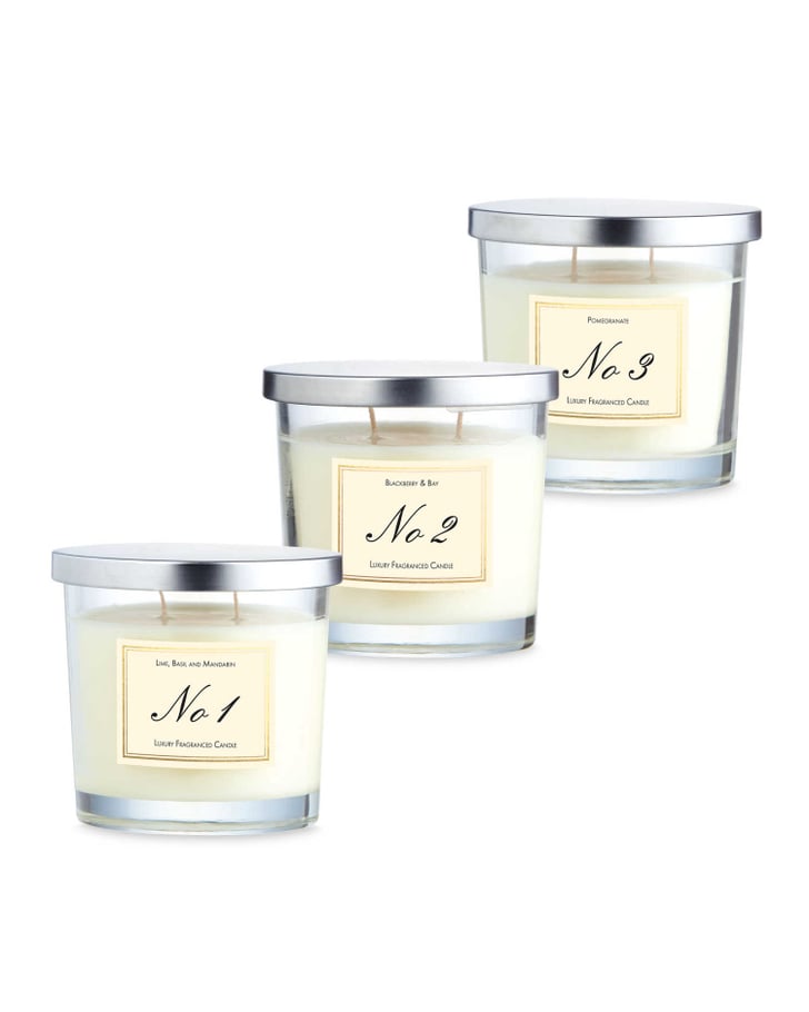 Aldi Luxury Candle 3 Pack Gift Set Aldi Blackberry and Bay Candle