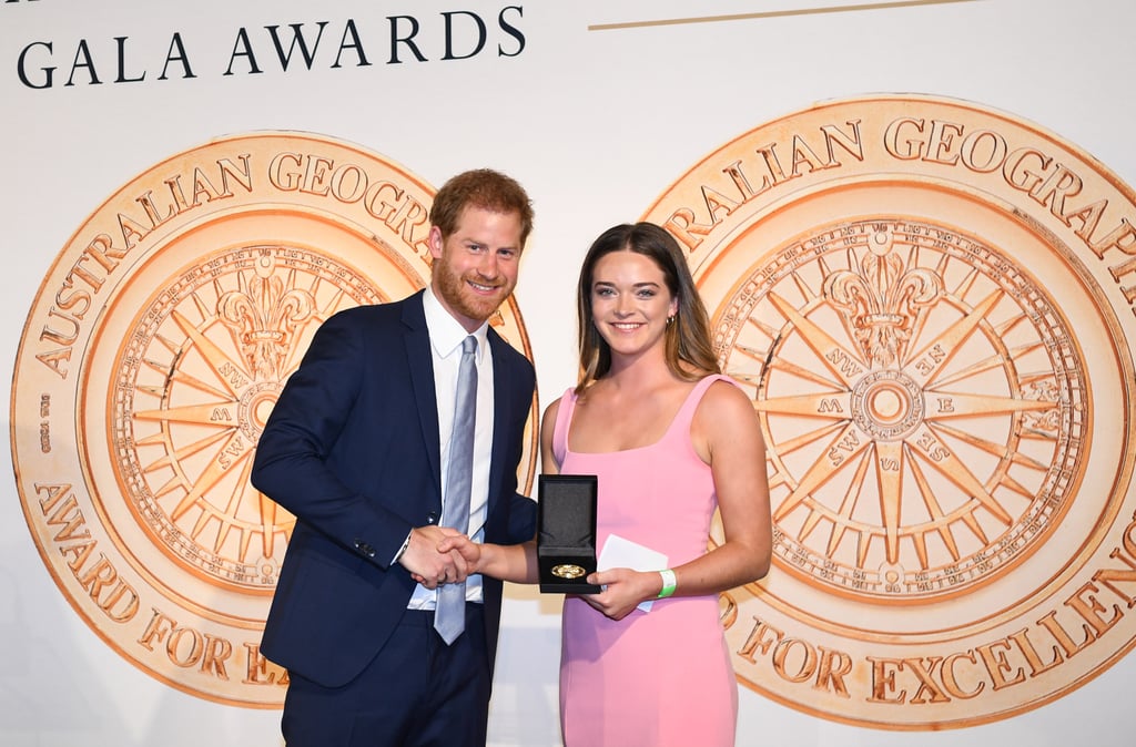 Prince Harry and Meghan Markle at Geographic Society Awards