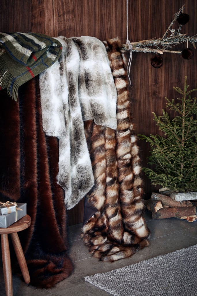 Faux Fur Throw