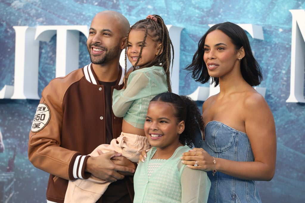 Rochelle and Marvin Humes & Daughters at The Little Mermaid