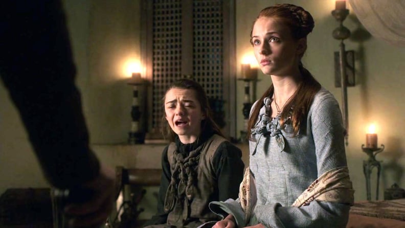 Sister Halloween Costumes: Arya and Sansa From "Game of Thrones"