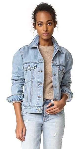 levi's boyfriend trucker denim jacket